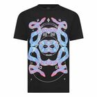 Boys Black Snake T-shirt, 1, hi-res