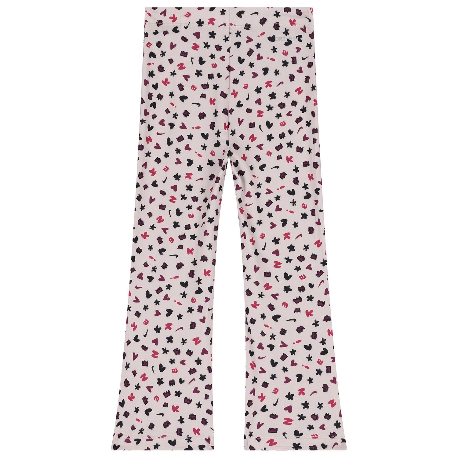 Younger Girls Pink Logo Trousers Set, 1, hi-res