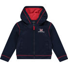 Boys Navy Logo Tracksuit, 1, hi-res
