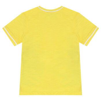 Boys Yellow & Green T-Shirt