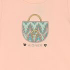 Girls Pink Logo Bag Dress, 1, hi-res