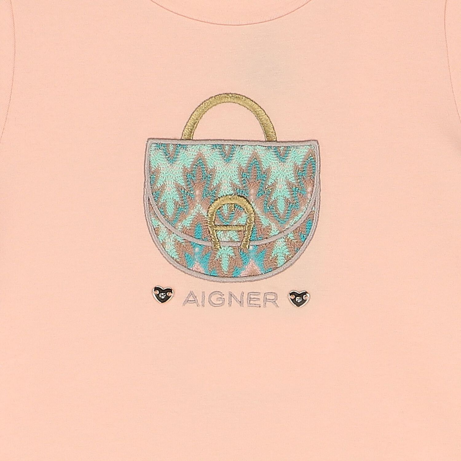 Girls Pink Logo Bag Dress, 1, hi-res image number null