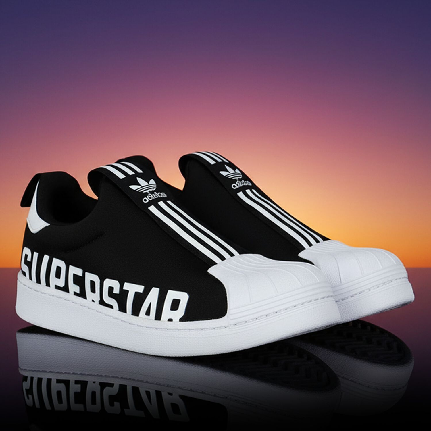 Black Superstar 360 Trainers, 1, hi-res
