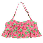 Girls Pink Palm Tree Bikini, 1, hi-res