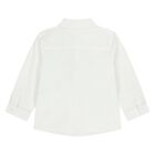 Younger Boys White & Black Denim Trousers Set, 1, hi-res