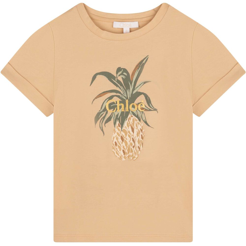 girls pineapple t shirt