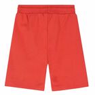 Boys Red Logo Shorts, 1, hi-res
