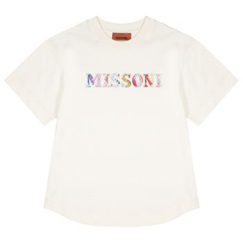 Girl Ivory Logo T-Shirt             
