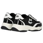 Girls Black Choupette Trainers, 1, hi-res