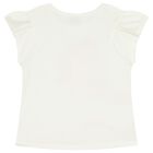 Girls Ivory Mermaid T-Shirt, 2, hi-res