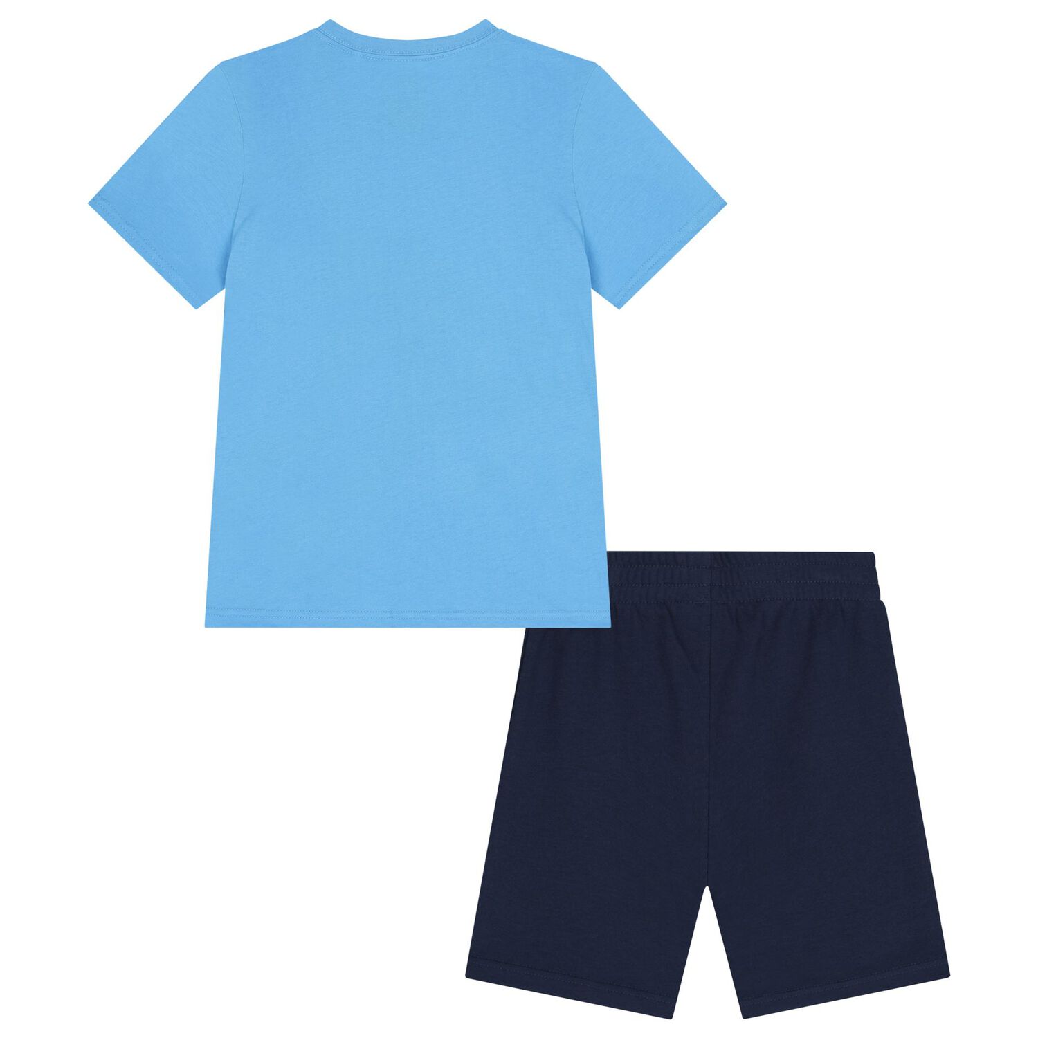 Boys Blue & Navy Blue Jordan Shorts Set, 1, hi-res
