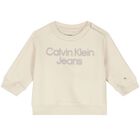 Beige Logo Tracksuit, 2, hi-res