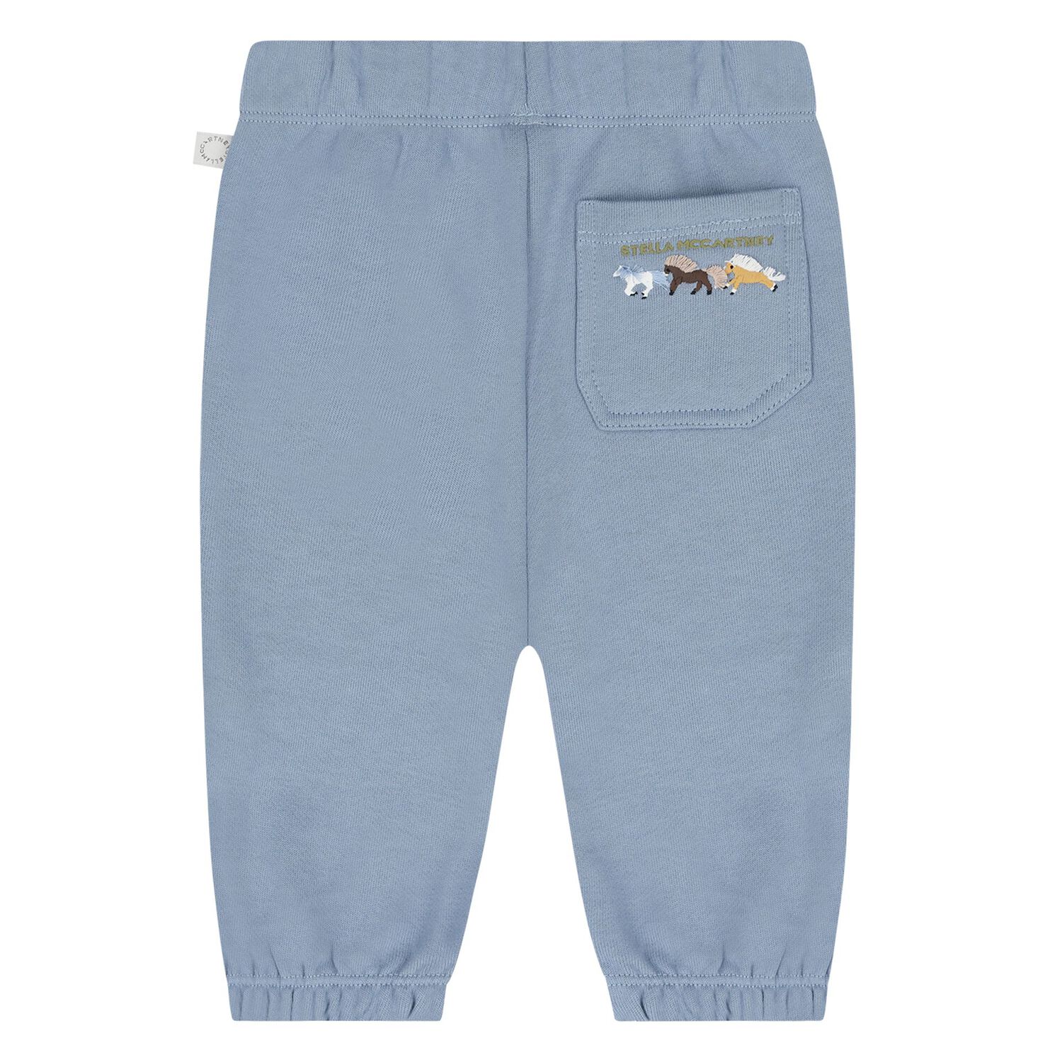Younger Boys Blue Horse Logo Tracksuit, 1, hi-res
