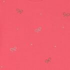 Girls Red Bow T-Shirt, 1, hi-res