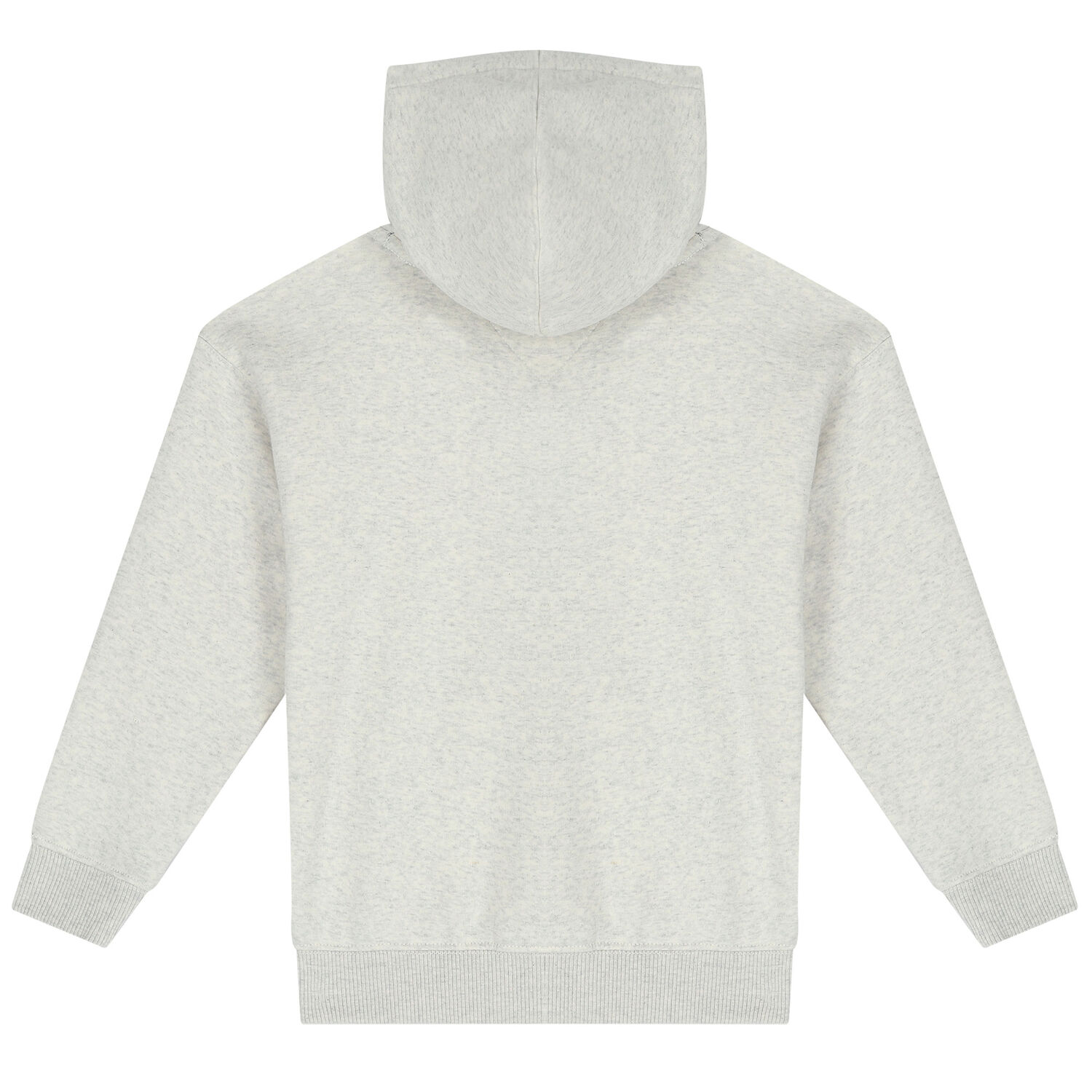 Boys Ivory Logo Hooded Top, 1, hi-res