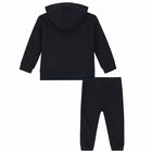 Younger Boys Navy Logo Tracksuit, 1, hi-res