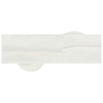 Baby Girls Ivory Bow Headband