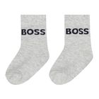 Baby Boys Multi-Colored Logo Socks ( 3-Pack ), 2, hi-res