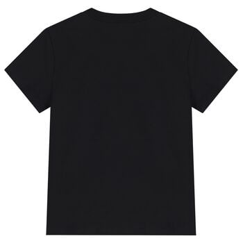 Girls Black Logo T-Shirt