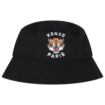Black Tiger Logo Hat