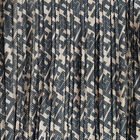 Girls Gold & Navy Logo Pleated Dress, 1, hi-res