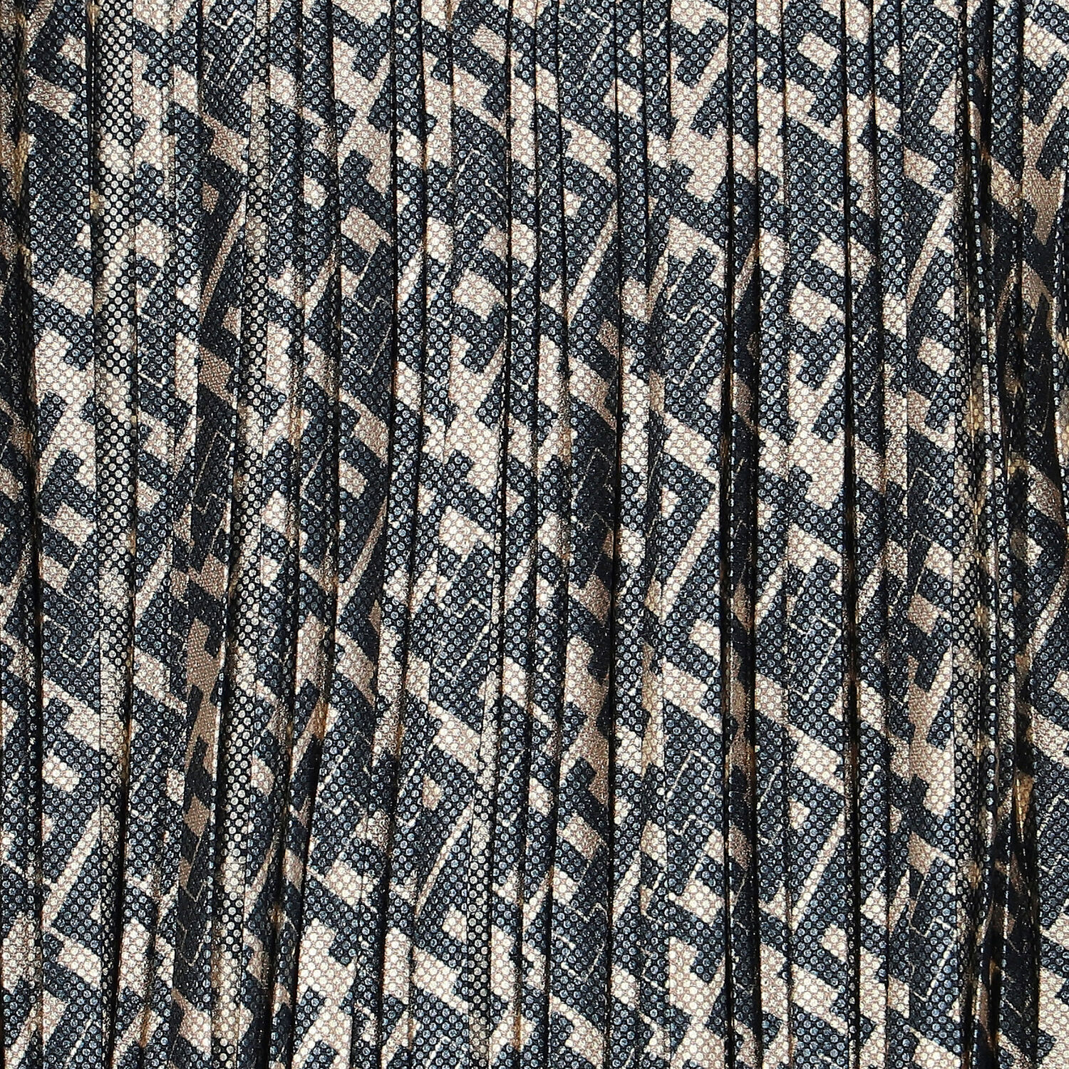 Girls Gold & Navy Logo Pleated Dress, 1, hi-res