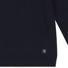 Boys Navy Blue Knitted Jumper, 3, hi-res