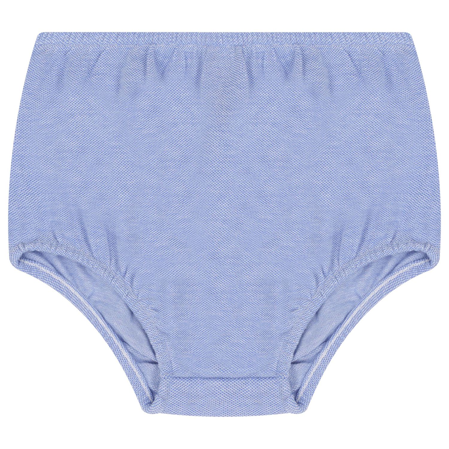 Baby Girls Blue Logo Polo Dress Set, 1, hi-res