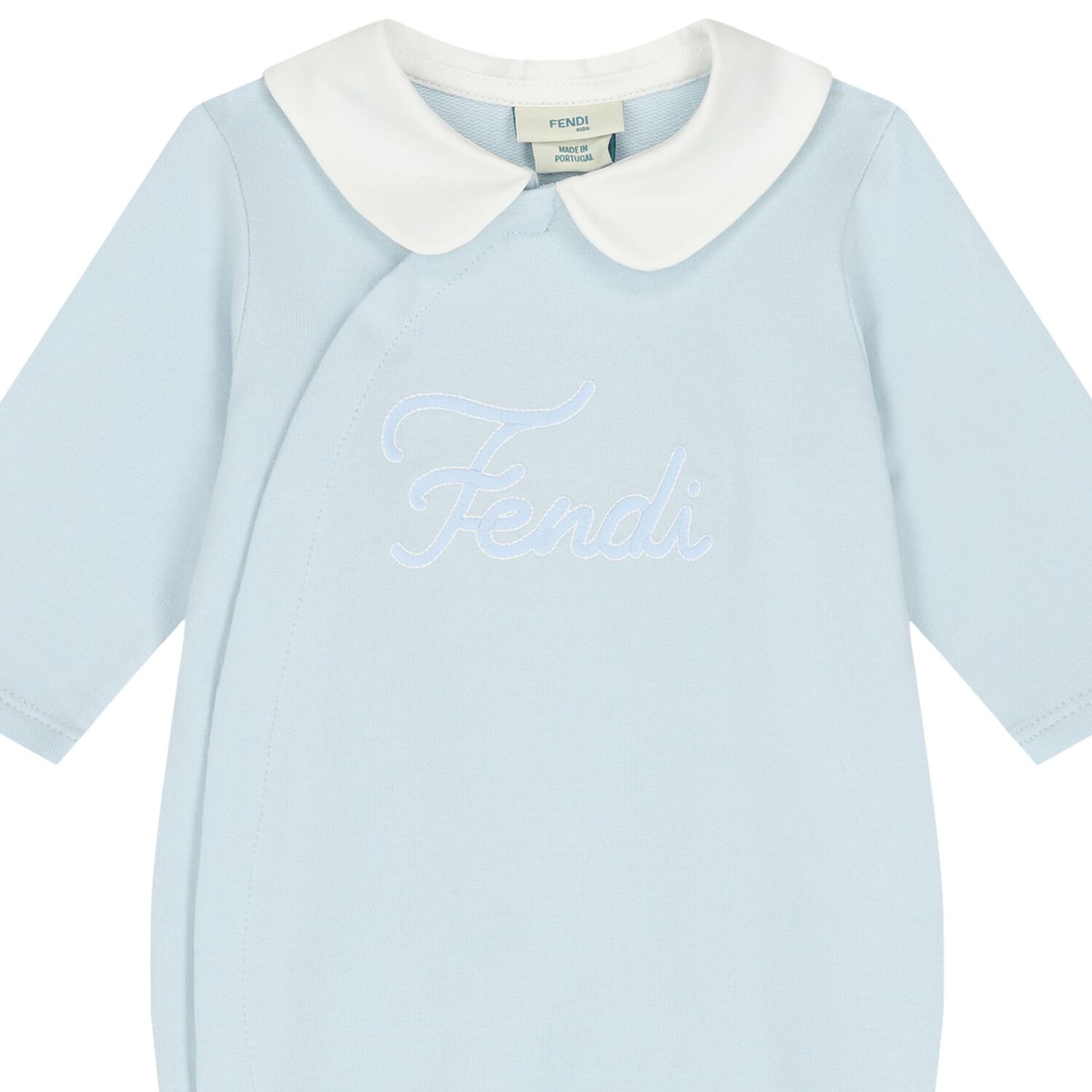 Baby Boys Blue Logo Babygrow Gift Set, 2, hi-res