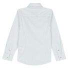 Boys White Long Sleeved Shirt, 1, hi-res