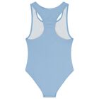 Girls Blue Star Swimsuit, 1, hi-res
