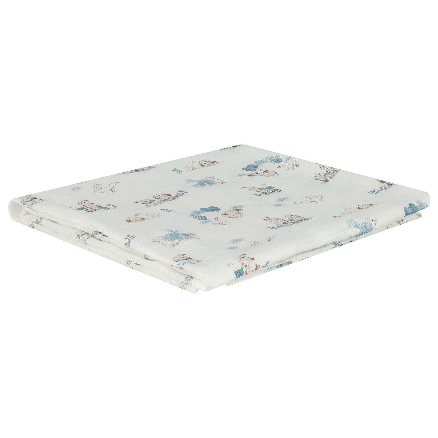 White Rabbit Baby Blanket, 2, hi-res