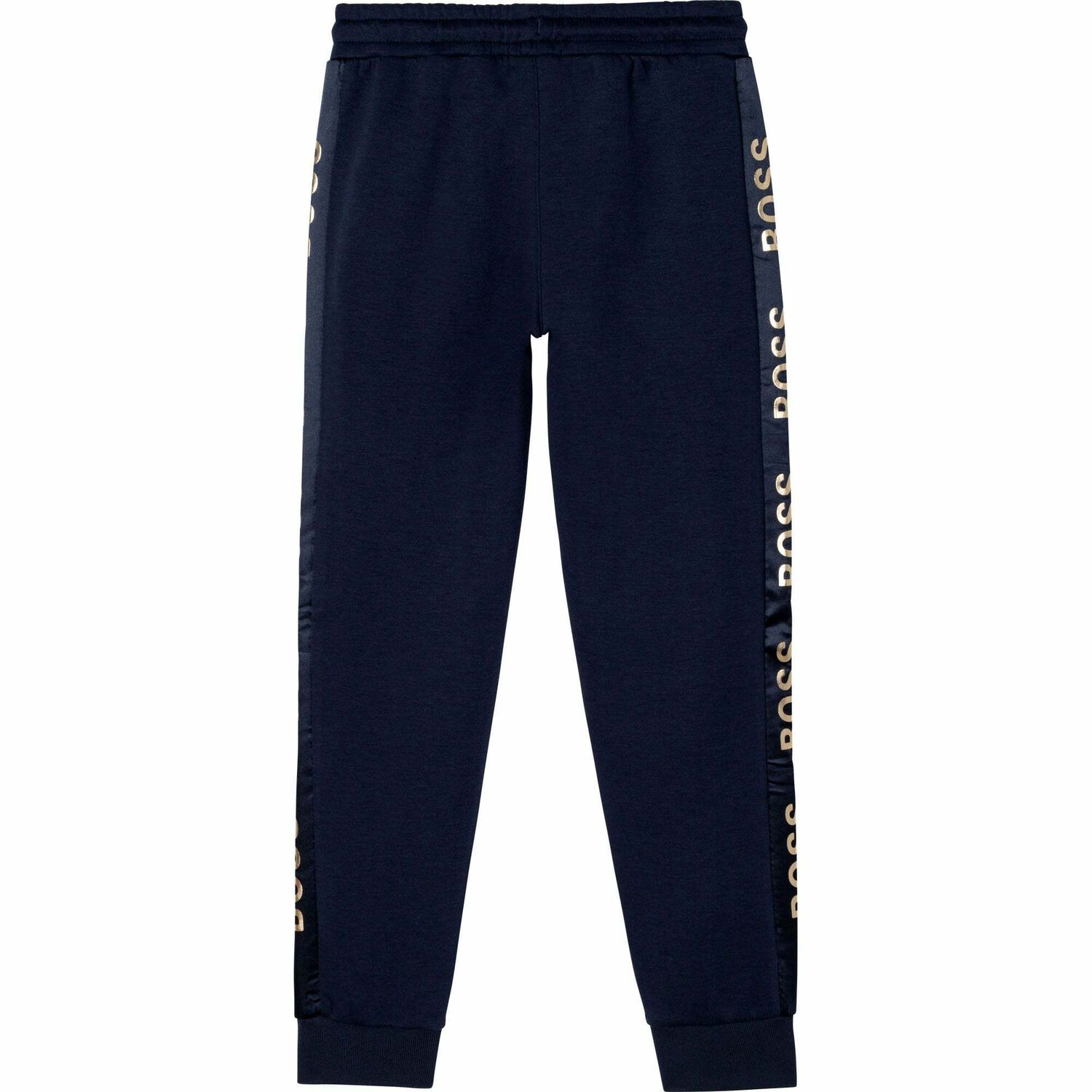 Girls Navy Logo Joggers, 1, hi-res image number null