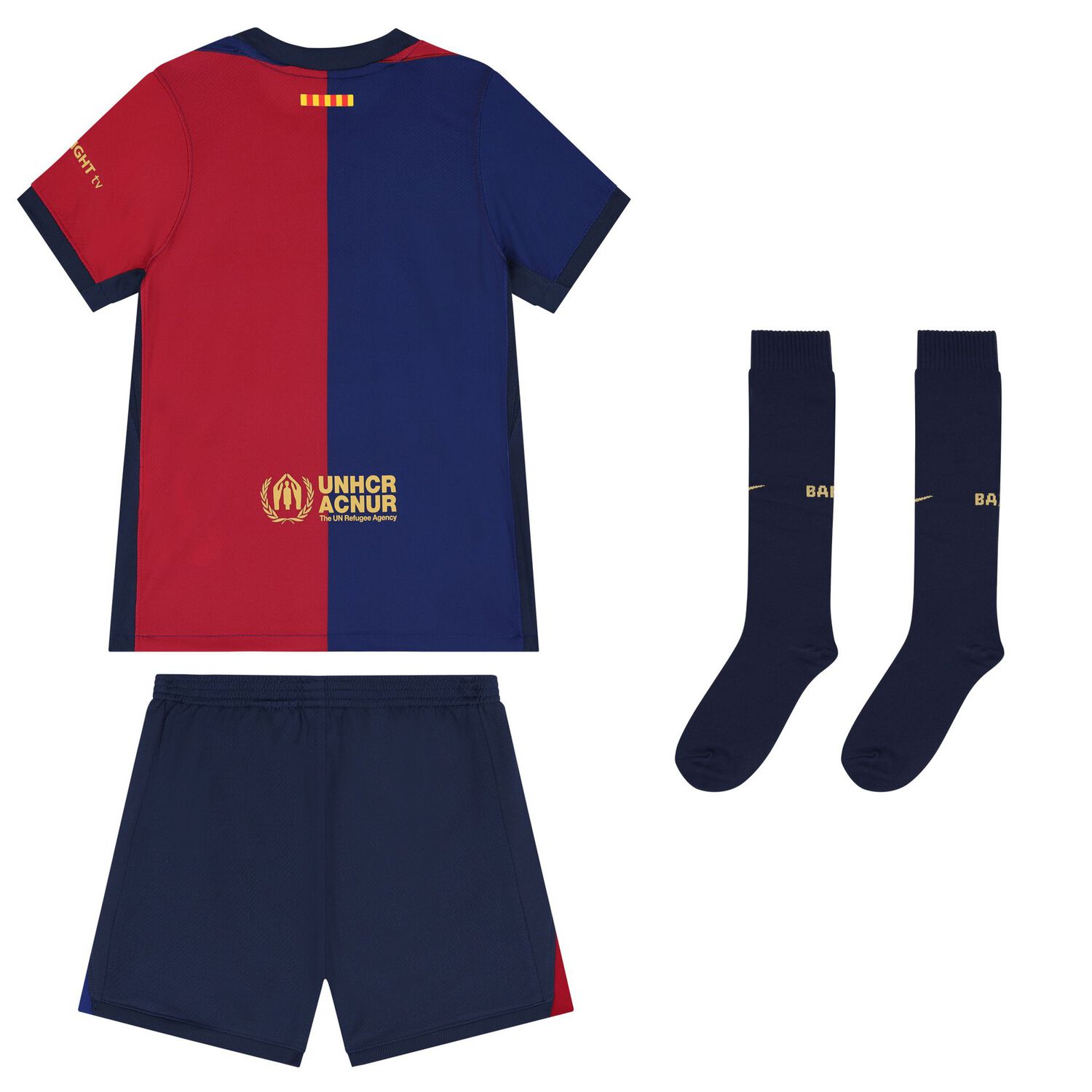 Blue & Burgundy F.C. Barcelona 2024/25 Shorts Set, 1, hi-res