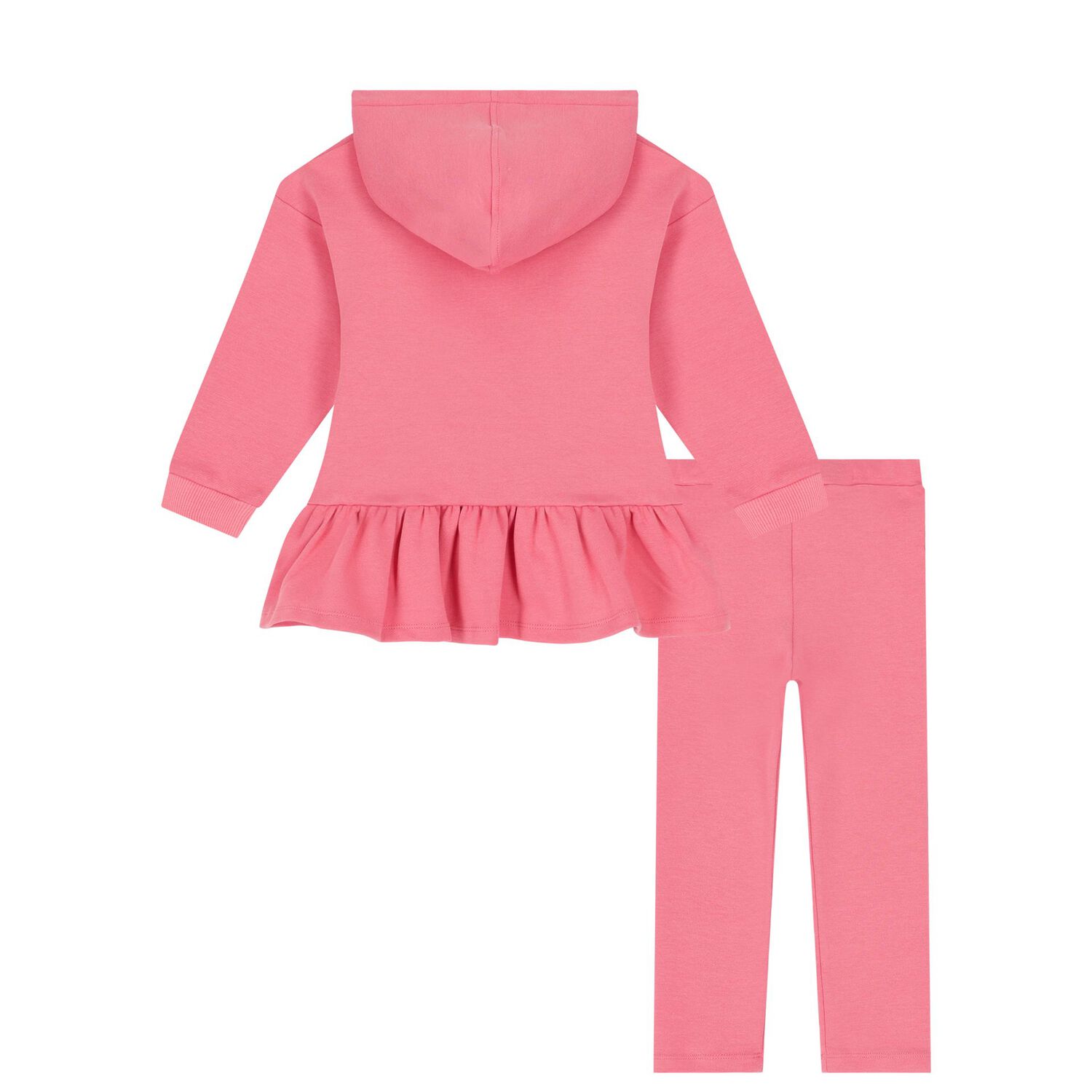 Girl Pink Heart Logo Leggings Set, 1, hi-res image number null