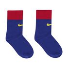 Younger Blue & Red FC Barcelona Shorts Set, 1, hi-res