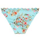 Girls Blue Floral Bikini, 1, hi-res