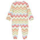 Multi-Coloured Zig Zag Babygrow Gift Set , 2, hi-res