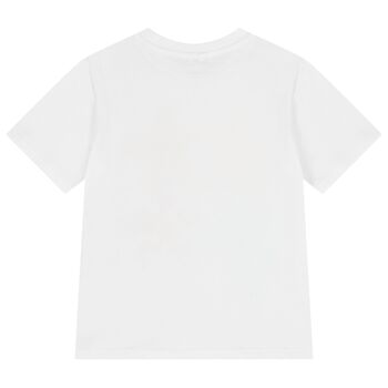 Girls White Starfish T-Shirt