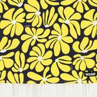 Girls Yellow & Black Floral Canvas Dress, 2, hi-res