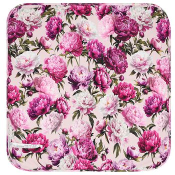 Baby Girls Pink Peony Blanket