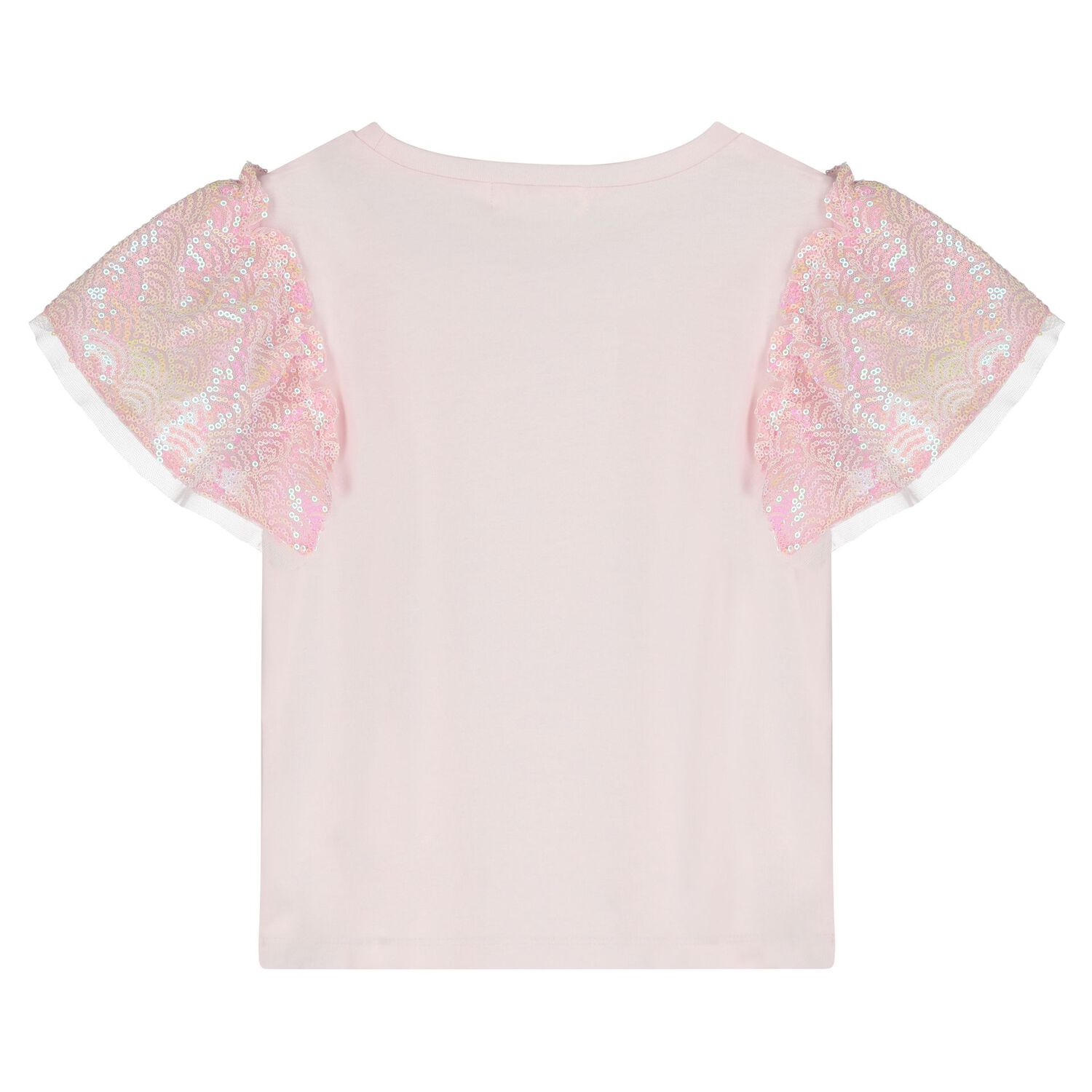 Girls Pink Embellished T-Shirt, 1, hi-res