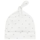 White Silver Bow Babygrow Set, 1, hi-res