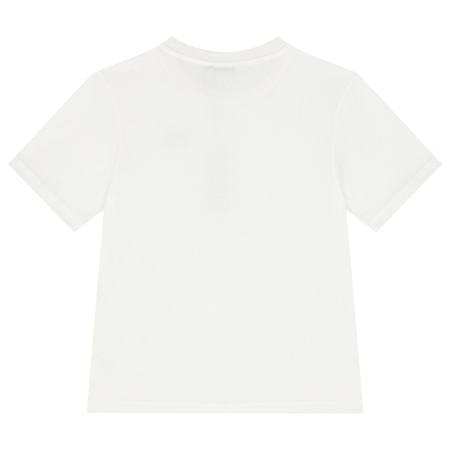 Boys White Logo T-Shirt, 1, hi-res