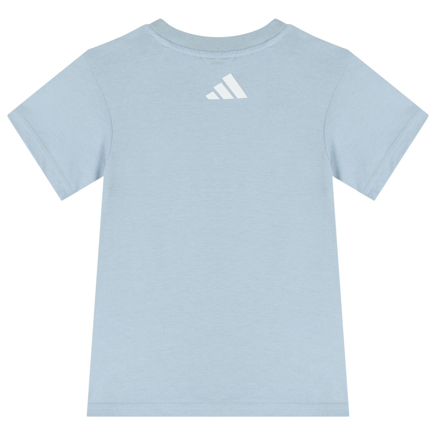 Boys Blue Logo Smiley Shorts Set, 1, hi-res