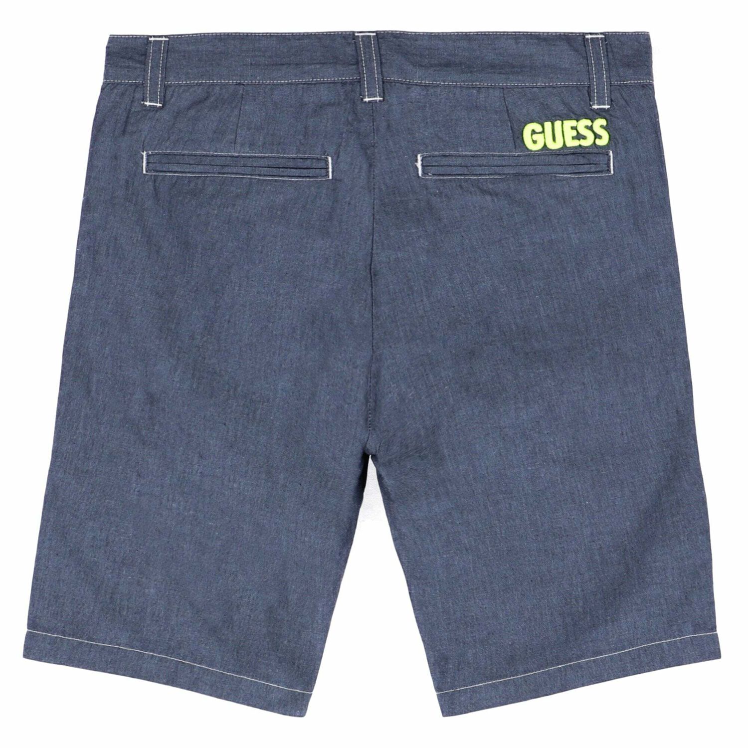 Boys Blue Cotton Shorts, 1, hi-res image number null