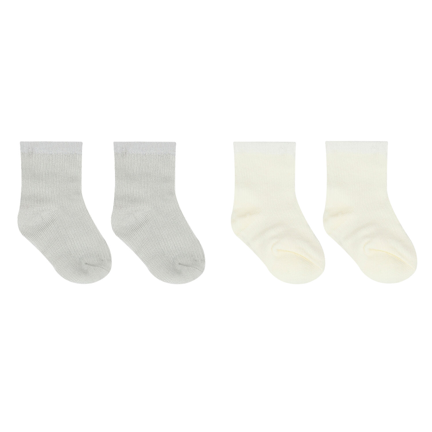 Baby boys Blue & White Socks (6 Pack), 1, hi-res