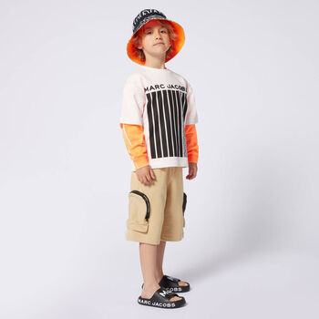 Boys Ivory Logo T-Shirt
