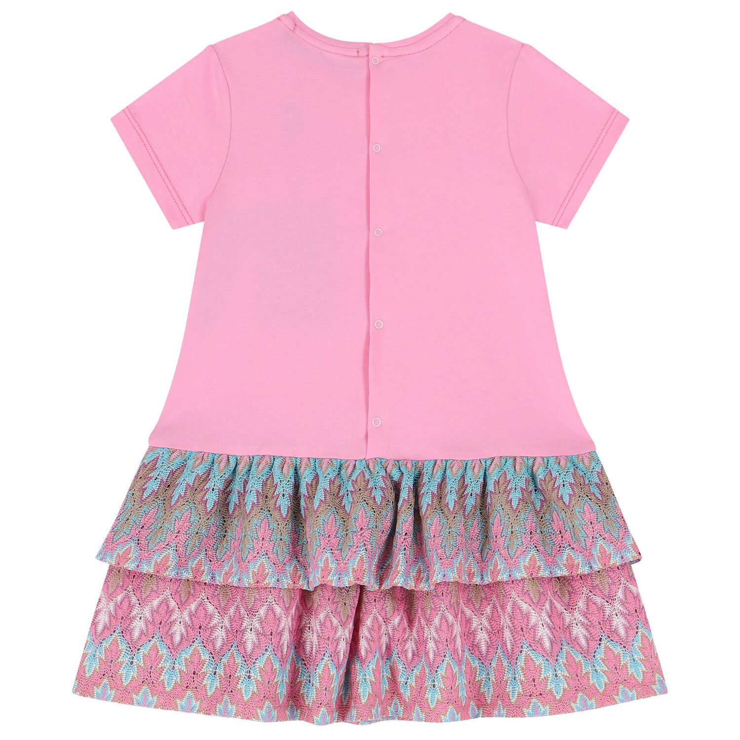 Younger Girls Pink Logo Bag Dress, 1, hi-res image number null