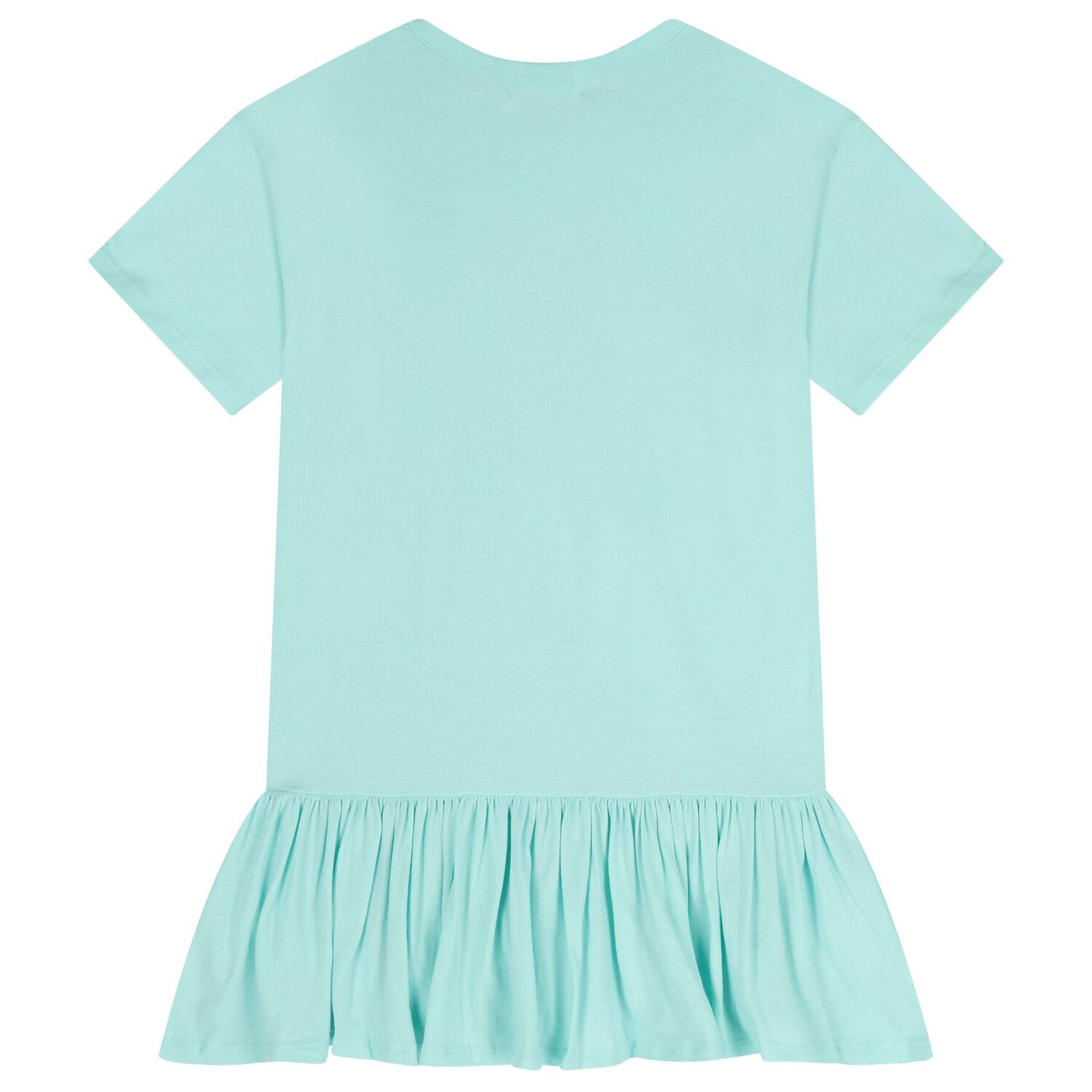 Girls Aqua Embellished Dress, 1, hi-res